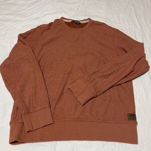 Eddie Bauer Men's Terracotta Crewneck Sweater